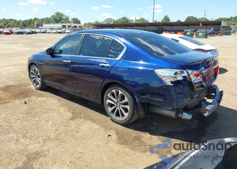2015 Honda Accord Sport из США, поврежденный, VIN 1HGCR2F57FA034264